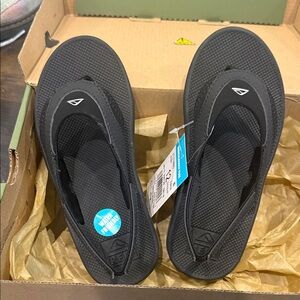 Reef Black Kids Flip Flops